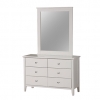 Chester 6 Drawer Dresser Cabinet With Mirror Frame